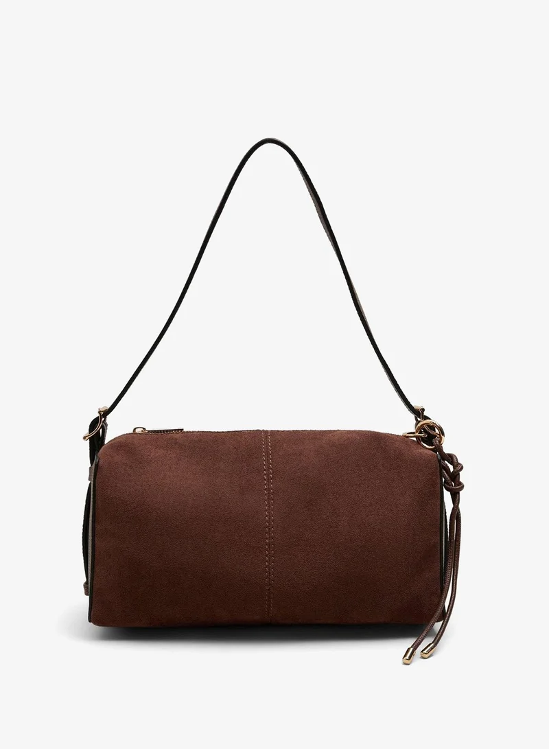 Matalan Brown Chocolate Brown Square Shoulder Bag for Women | Best Price UAE
