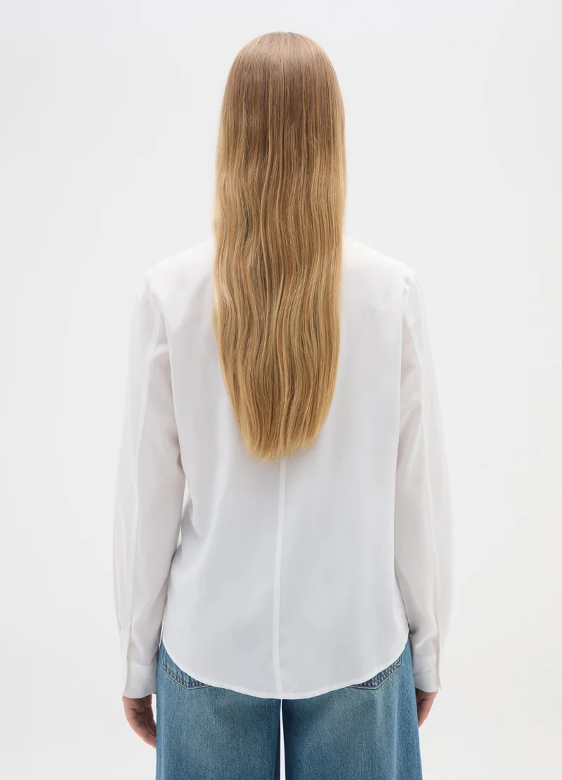 Ovs  WHITE VISCOSE SHIRT for Women | Best Price UAE
