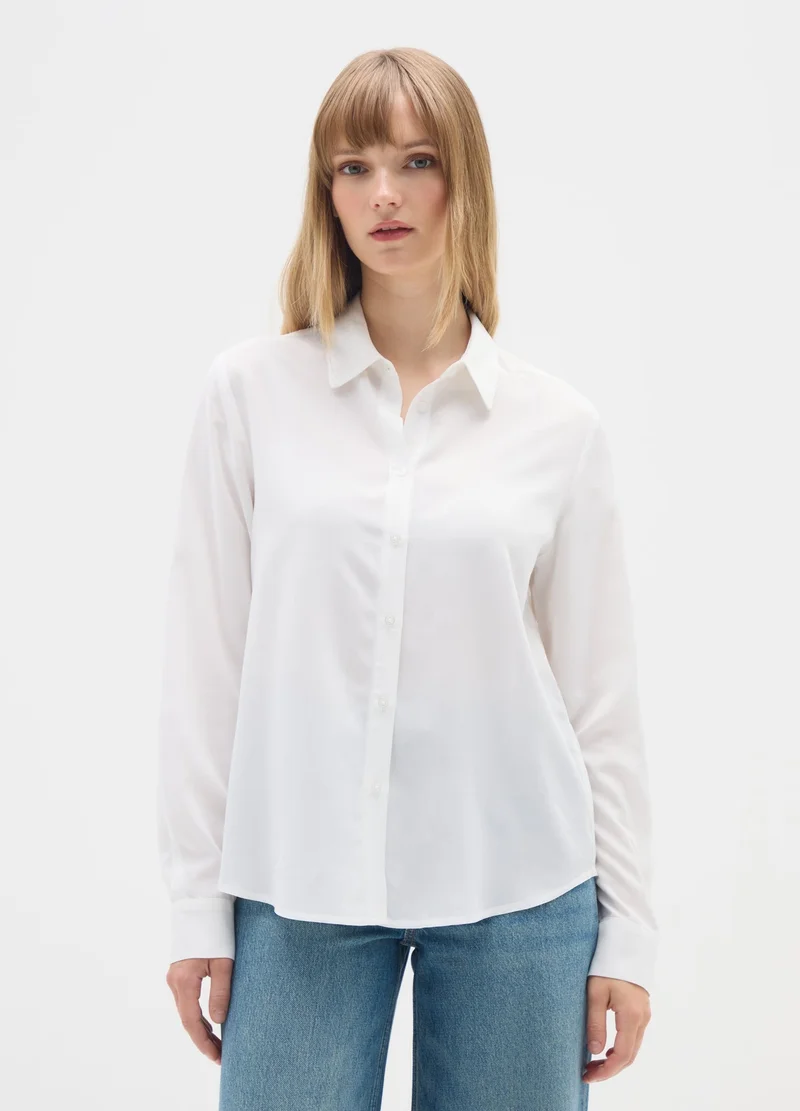 Ovs WHITE VISCOSE SHIRT