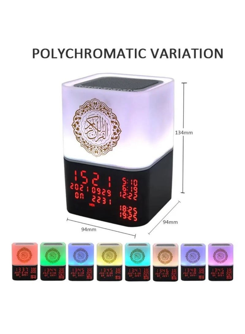 Telawah Touch Lamp Quran Speaker SQ-229P - Black&White - Image 5