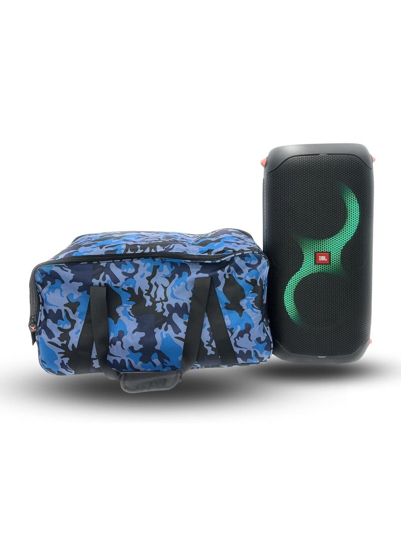 Angry Bull Speaker Bag Safety Storage Case with Handy Strap Travel Bag Compatible for (JBL PARTYBOX 110 BAG ARMY-H) - Image 2