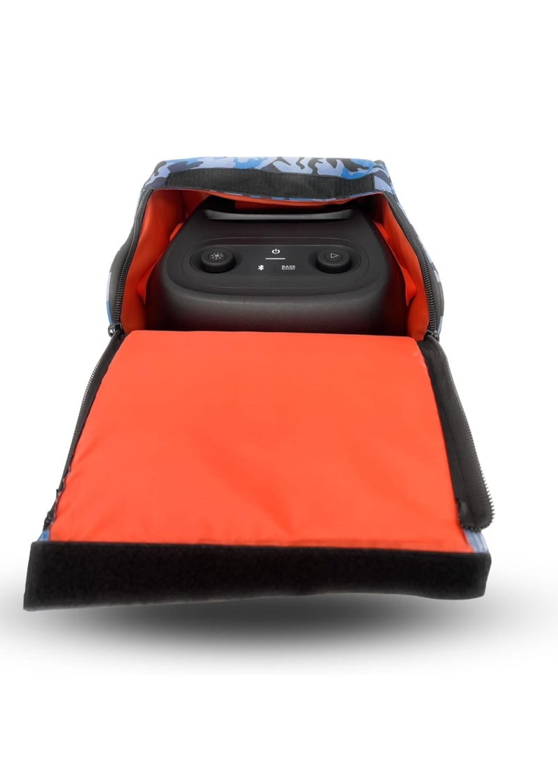 Angry Bull Speaker Bag Safety Storage Case with Handy Strap Travel Bag Compatible for (JBL PARTYBOX 110 BAG ARMY-H) - Image 3