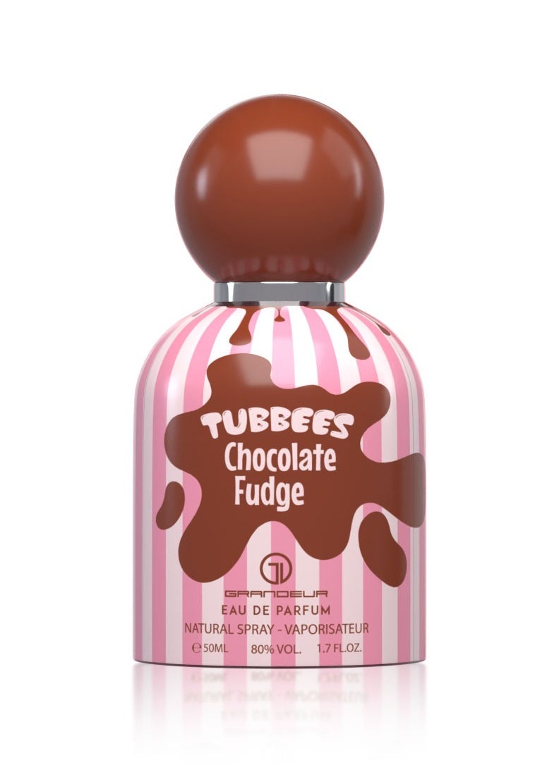 GRANDEUR - Grandeur Tubbees Perfume 50ML - Chocolate Fudge  Unisex Kid-Friendly Gourmand-Inspired Fragrance - Image 1