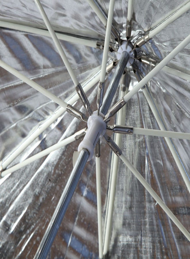 مظلة ثمانية الأضلاع قابلة للطي محمولة بطول 120 سم / 48 بوصة، مزودة بصندوق إضاءة ناعم وعاكس وشبكة قرص العسل، مثالية للتصوير الفوتوغرافي واستوديوهات التصوير الفوتوغرافي وفلاشات الإضاءة السريعة والإضاءة الستروبية. - Image 2