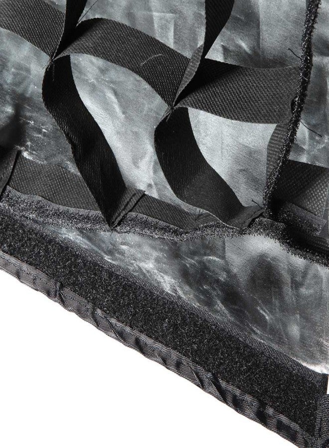 مظلة ثمانية الأضلاع قابلة للطي محمولة بطول 120 سم / 48 بوصة، مزودة بصندوق إضاءة ناعم وعاكس وشبكة قرص العسل، مثالية للتصوير الفوتوغرافي واستوديوهات التصوير الفوتوغرافي وفلاشات الإضاءة السريعة والإضاءة الستروبية. - Image 3