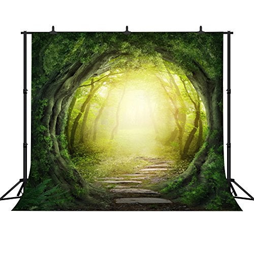 FHZON 10x10ft Dreamy Magical Backdrop Dream Fantasy Forest Photography Video Studio Photo Backdrop Props FH121 - Image 1