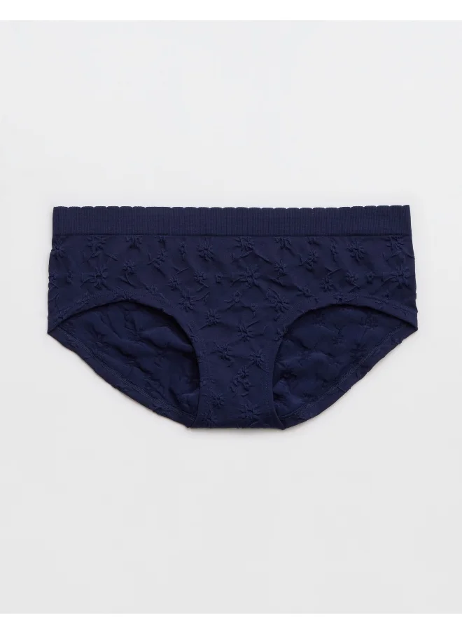 Aerie Superchill Seamless Floral Jacquard Boybrief Underwear