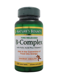 B-Complex with Folic Acid Plus Vitamin C Tablets 125's