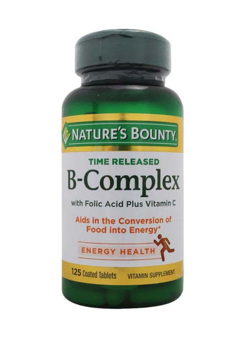 B-Complex with Folic Acid Plus Vitamin C Tablets 125's