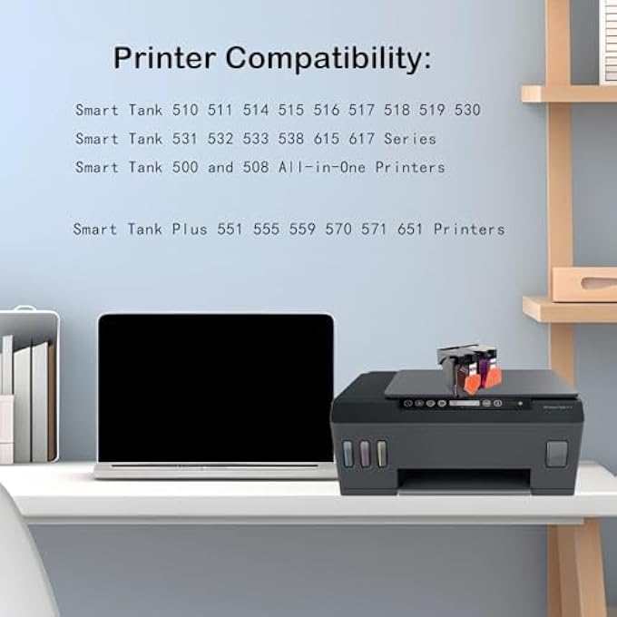 SMART TANK PLUS 651 PRINTHEAD GT53 X4E75A M0H50A PRINT HEAD USE FOR SMART TANK 500 508 510 511 514 515 516 517 518 519 530 531 532 533 538 615 617 SERIES SMART TANK PLUS 550 551 555 559 570 571 651 - Image 2