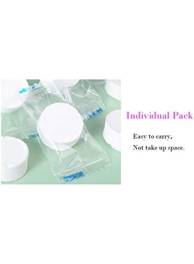 DB11 db11 100pcs Mini Compressed Wet Towels Disposable, Portable Towel Napkin Tissue, Coin Tissue Towel for Travel, Camping, Hiking, Sport, Beauty Salon, Home Wipes, Emergency  - Image 1