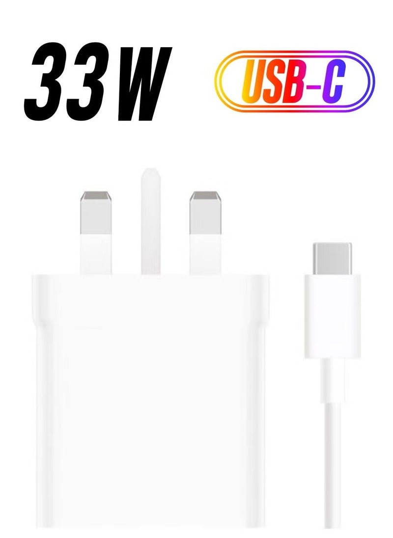 ELTRAZONE 33W Type-A Charging Combo Fast USB Charger for Smartphones, Tablets, and More | Efficient 33W Power, Compact Design, Safe & Reliable with Universal Compatibility in White - Image 1
