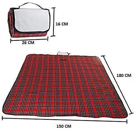 CLOUDTAIL CHOICE Foldable Portable Outdoor Picnic Mat Rug for Camping Hiking Beaches etc150 X 180 cm - Image 3