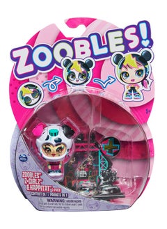 Zoobles Z-Girlz & Happitat 1-pack  - Image 1