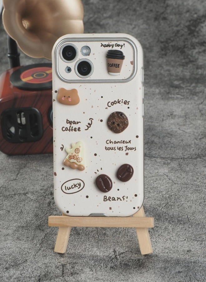 ShebSheb for iPhone 15 Case Kawaii Cartoon Cute Design,Soft Slim TPU Shockproof Protective Bumper Adorable Phone Cases Cover - Image 1