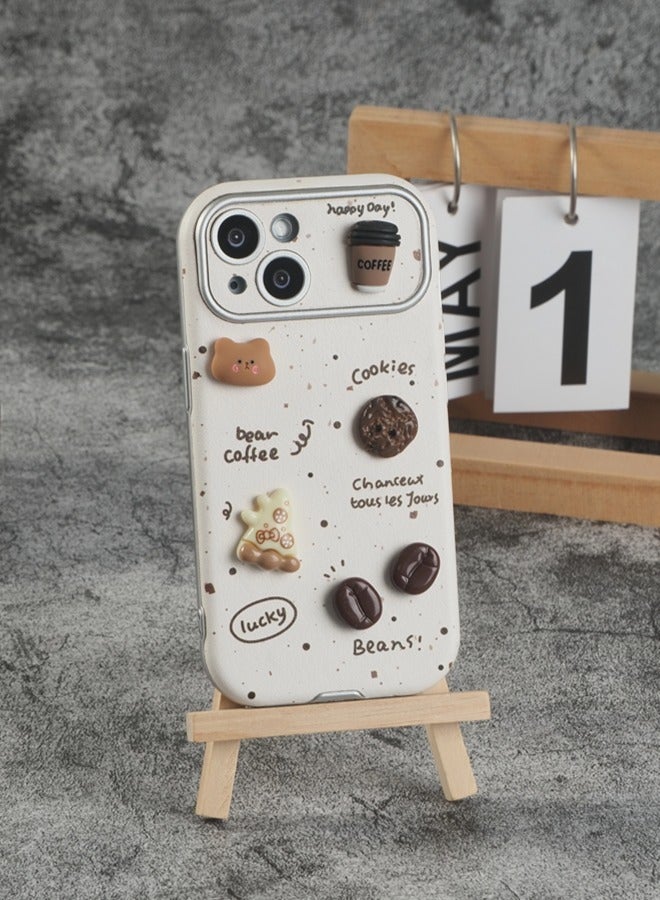 ShebSheb for iPhone 15 Case Kawaii Cartoon Cute Design,Soft Slim TPU Shockproof Protective Bumper Adorable Phone Cases Cover - Image 2