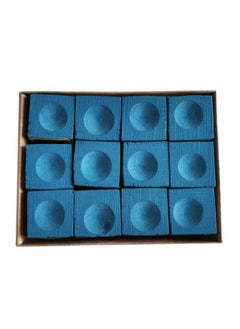 PYC Billiard Pool Cue Chalk Box Billiard Chalk,12 Cubes  - Image 4