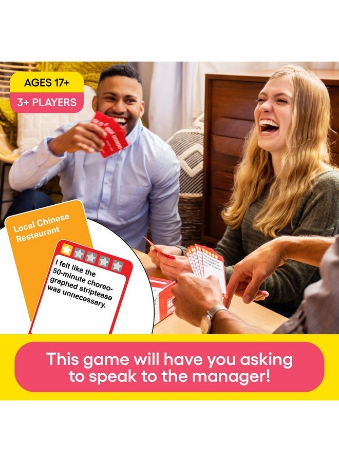 WHAT DO YOU MEME? Over-Rated - The Game of Ridiculous Reviews - Adult Party Games for Social Gatherings - Image 3