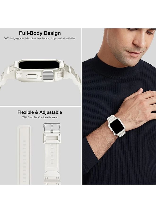 Sport Protective Replacement Strap For iWatch Series 10 46mm Star Color - Image 5