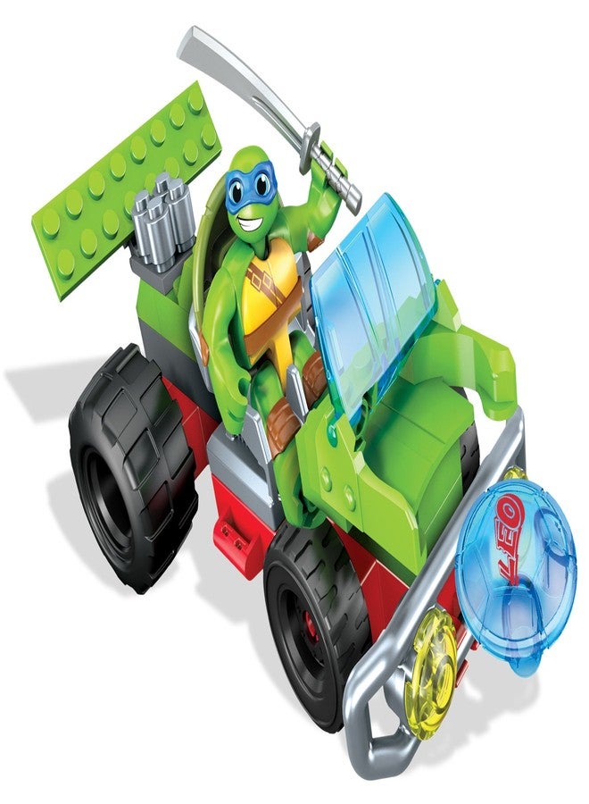 Mega Bloks TMNT Half-Shell Heroes Leo Turtle Buggy - Image 3