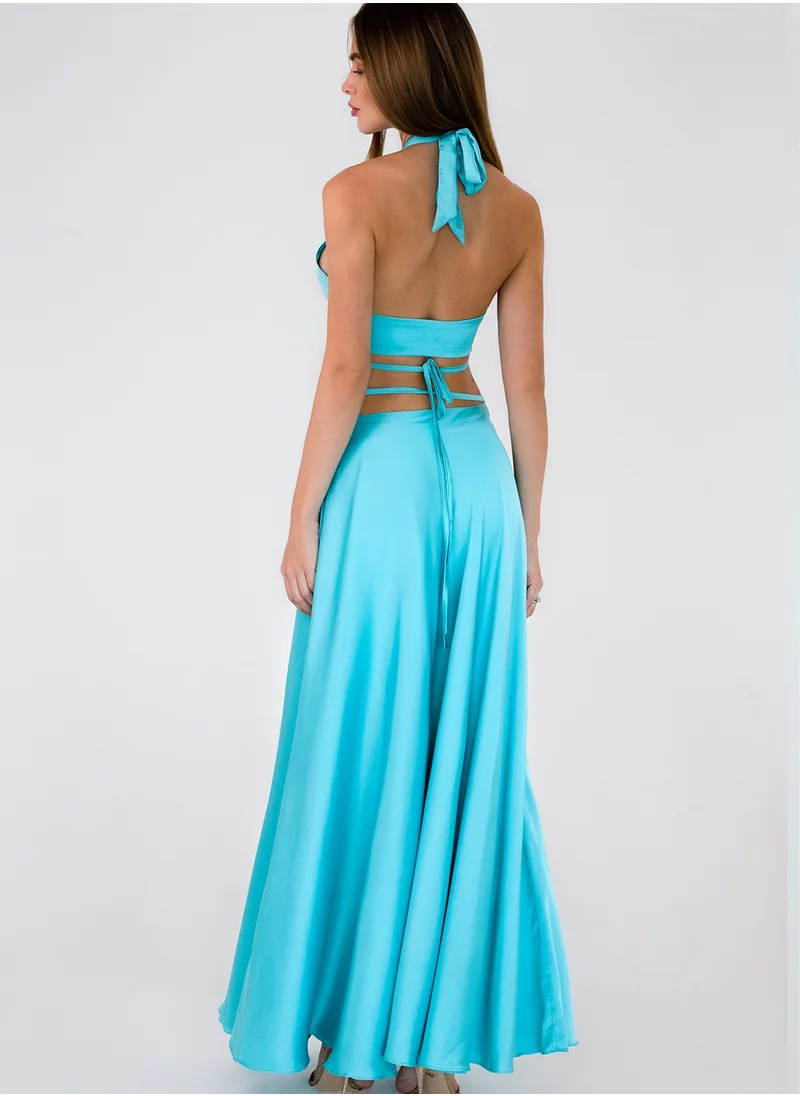 انيتاس Dream of Me Dress - Sea Blue