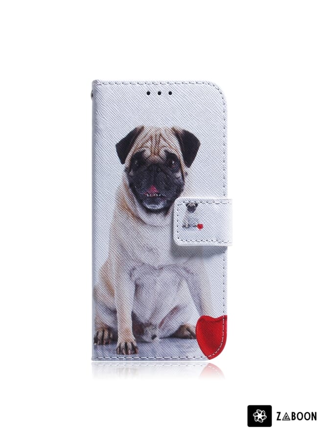 Zaboon Protective Case For TCL 408 Coloured Drawing Flip Leather - Image 2