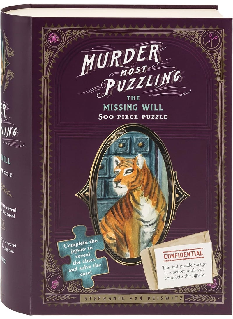Chronicle Books Most Puzzling: The Missing Will 500-Piece Puzzle  - Image 1