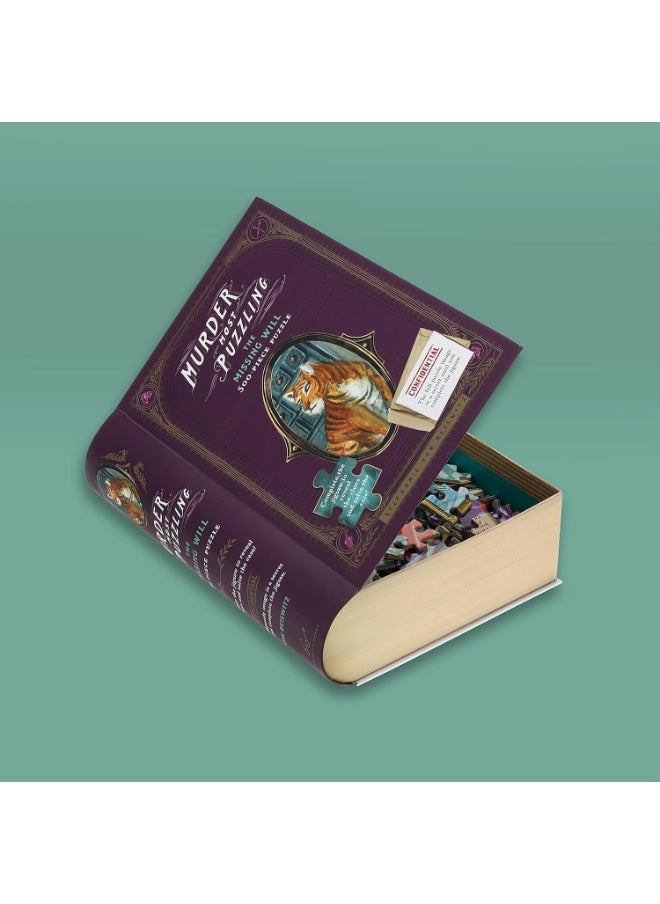Chronicle Books Most Puzzling: The Missing Will 500-Piece Puzzle  - Image 4