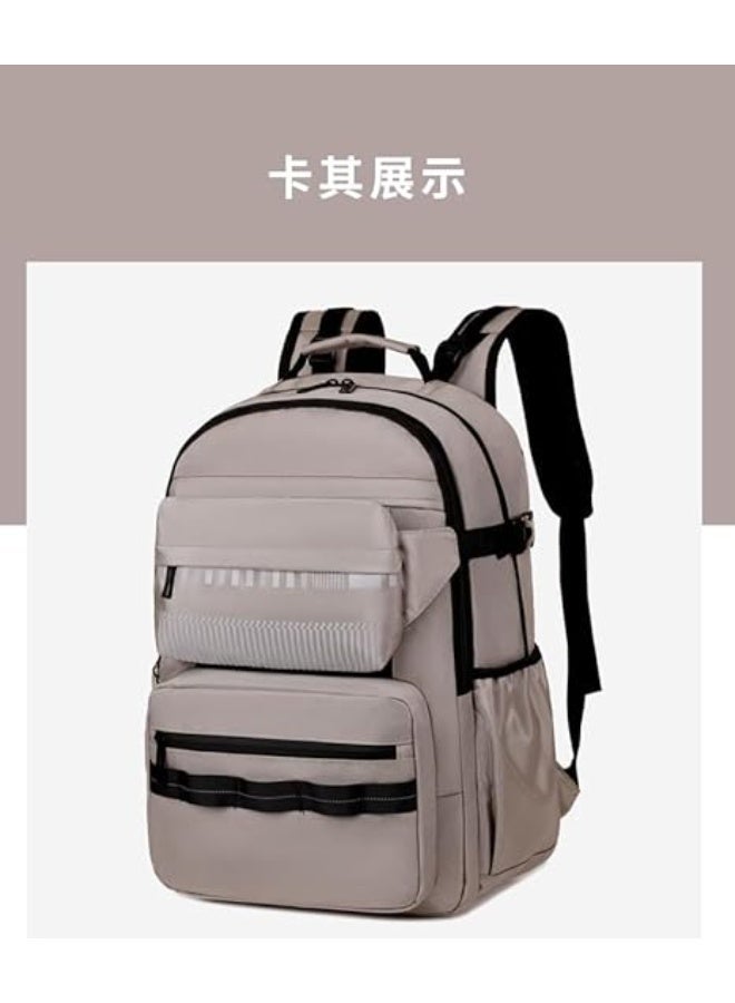 Laptop backpack and backpack (2 in 1) multi-purpose storage and waterproof school bag for men and women for university, work or school - Image 2