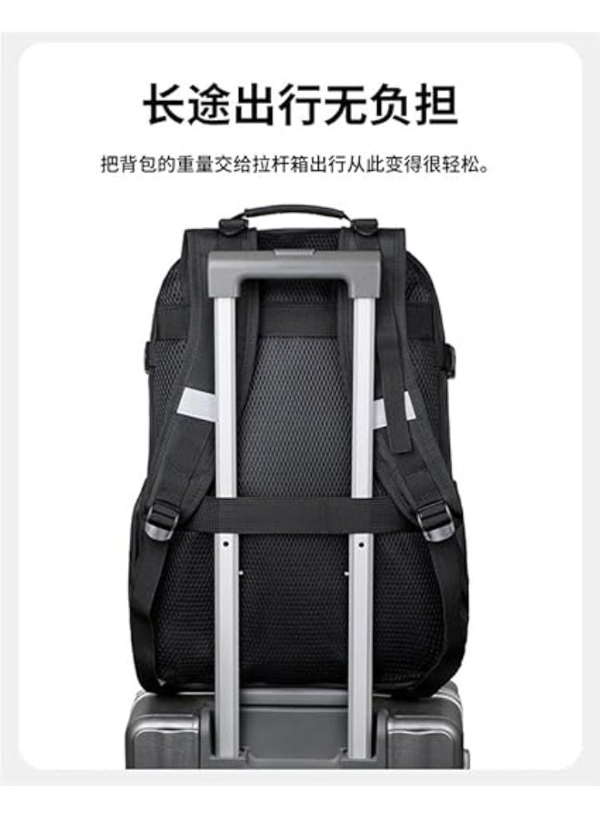 Laptop backpack and backpack (2 in 1) multi-purpose storage and waterproof school bag for men and women for university, work or school - Image 4