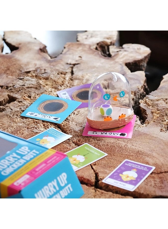 Exploding Kittens LLC Exploding Kittens Hurry Up Chicken Butt 2-6 Players - Ages 4+ - 2 Minutes to Play - Hot Potato Style Card Game - Fun Card Game, Family Game Night, Creative Kids Game - Image 2