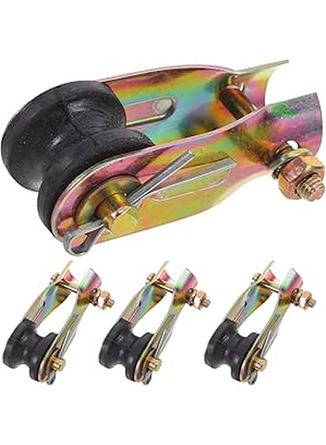 Ceiling Fan Pulley Kit 4Pcs Mounting Rolling Wheel For Easy Installation - Image 1