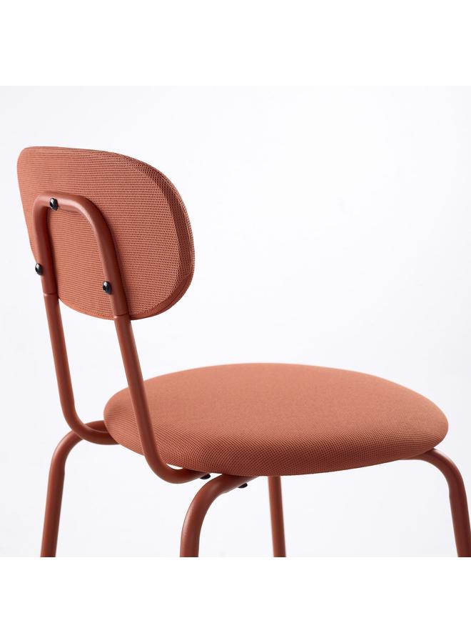 Table And 4 Chairs, Black Black/Remmarn Red-Brown, 110 Cm