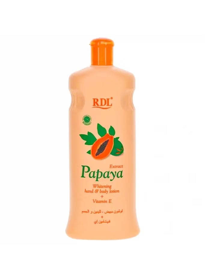 RDL Papaya Extract Hand And Body Lotion 200ml - Image 1