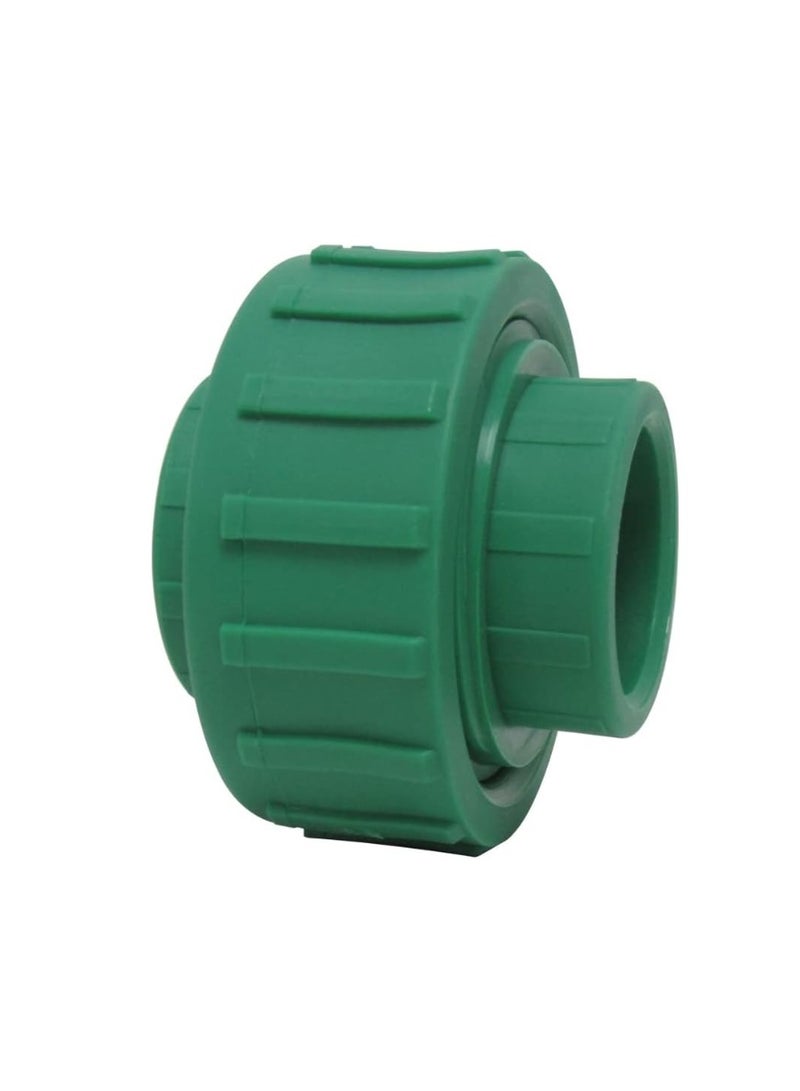 KNP KNP Union PPR Pipe Fitting 50MM is a Robust and Practical Connector Designed for 50MM PPR  Pipes. - Image 1