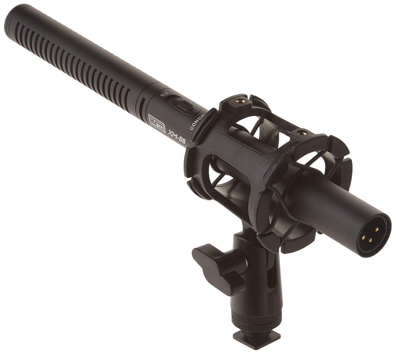 VidPro XM-55 13-Piece Professional Video & Broadcast Unidirectional Condenser Shotgun Microphone Kit - Complete Set Includes 2 Mounts Adapters Cables and More Perfect for Indoor and Outdoor Recording - Image 4