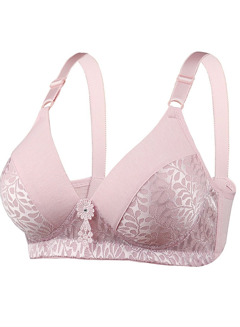 3-Piece Set Of B-Cup Bras Without Underwire For Middle-Aged And Elderly People - Image 2