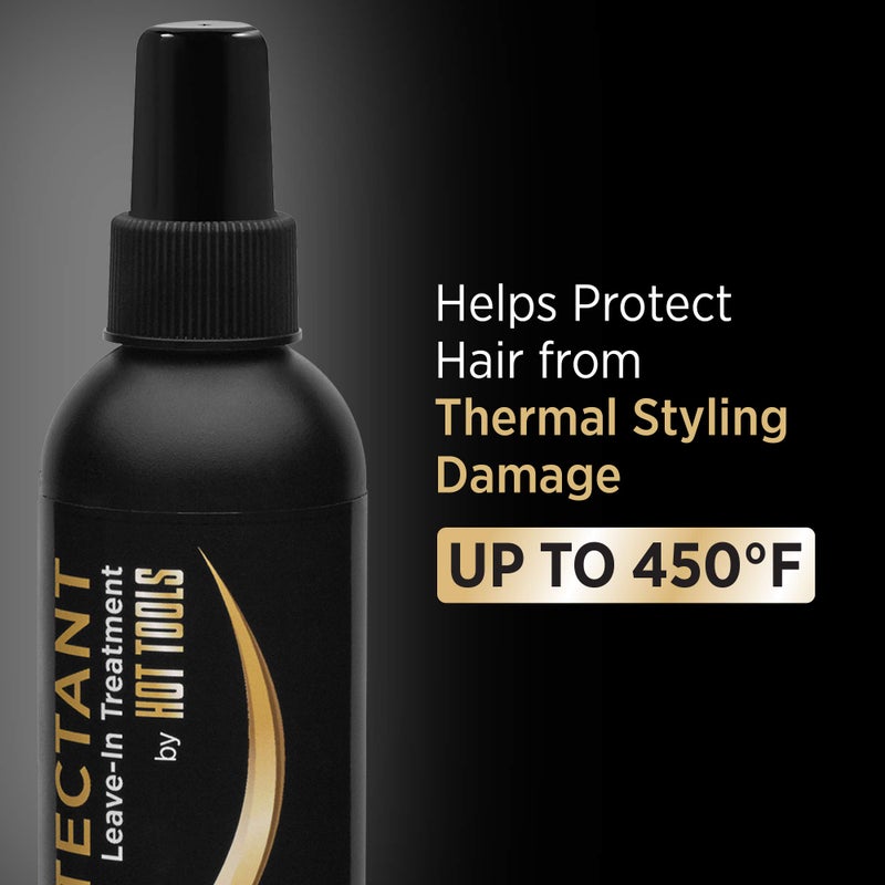 Hot Tools Hair Heat Protectant Leave-in Treatment Spray, 8 Ounce - Image 2