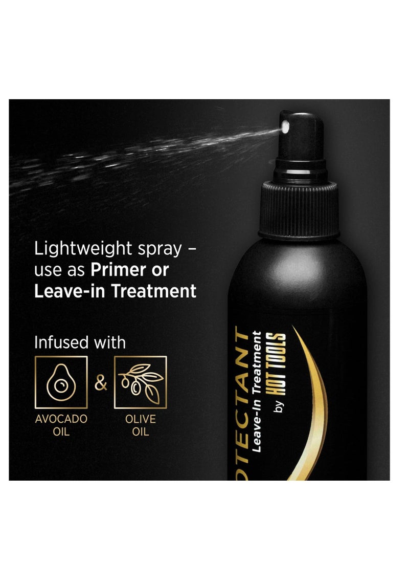 Hot Tools - Hot Tools Hair Heat Protectant Leave-in Treatment Spray, 8 Ounce - Image 1