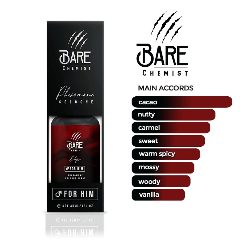 Bare Chemist Eclipse Pheromone Cologne for Him - [Attraction Formula] Pheromone Perfume Oil Spray for Men 1oz. - Image 2
