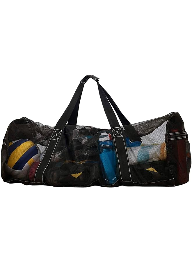 Bulex Xxl Mesh Dive Bag For Scuba Or Snorkeling Diving Snorkel Gear Bags Extra Large Beach And Totes With Zipper Pockets Oversized Duffle Ideal Your Pool Trip