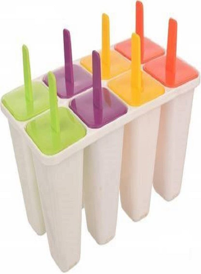 EAGEAN Plastic Ice Candy Maker Kulfi Maker Moulds Set, Ice Cream Maker Mould (Multicolour) - 2065 - Image 1