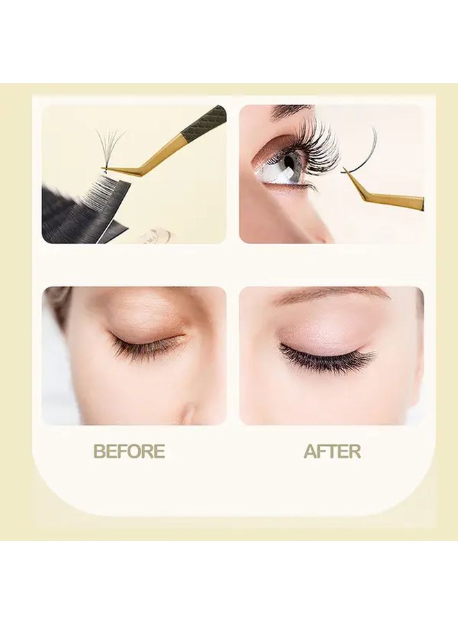 Professional Anti Static Non Magnetic 3D Eyelash Extension Tweezers Precision Makeup Tool For Lash Application N2 - Image 5