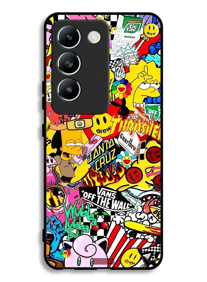 Tolwak Vivo Y100 4G Protective Case Cover Off The Wall - Image 1