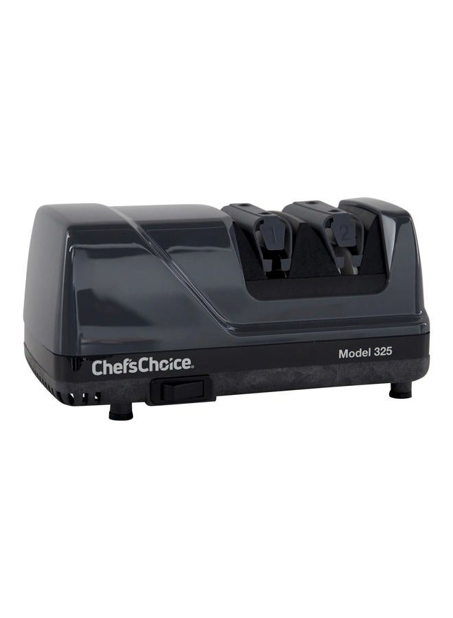 CHEF'S CHOICE 325 Professional Diamond Hone Sharp-N-Hone Electric Kitchen Knife Sharpener NSF Certified, 2-Stage, Gray - Image 1