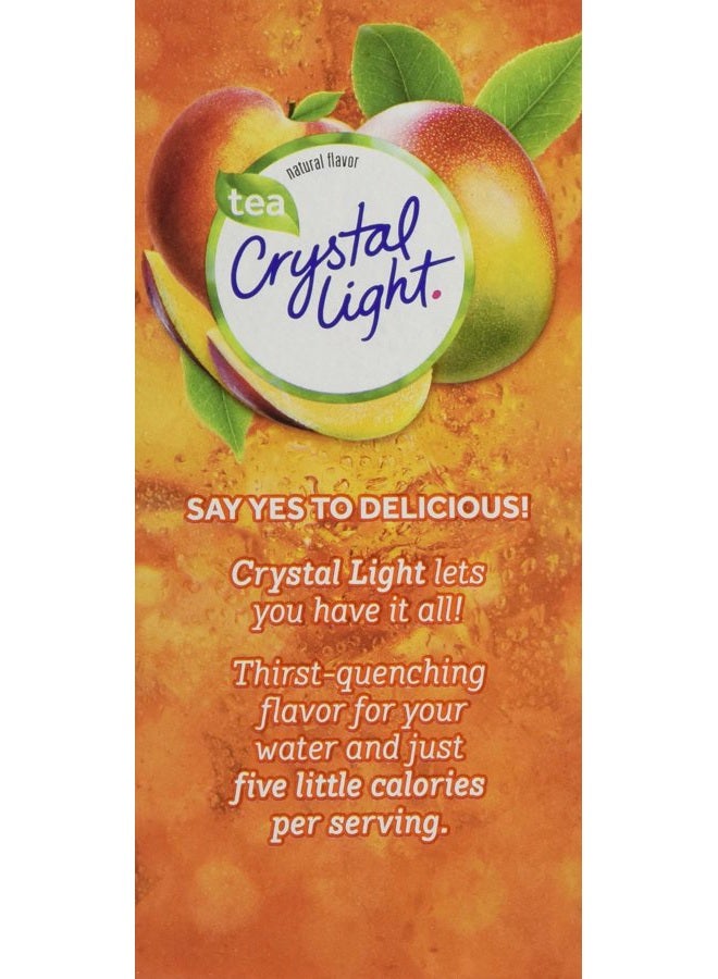 Crystal Light Green Tea Peach Mango Drink Mix On The Go 10-0 - Image 2