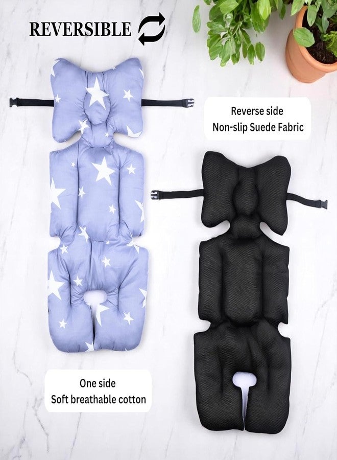 Vedhak Baby Stroller seat Liner inflateble and Comfortable Baby Liner Double Side usable and Breathable Liner - Image 5