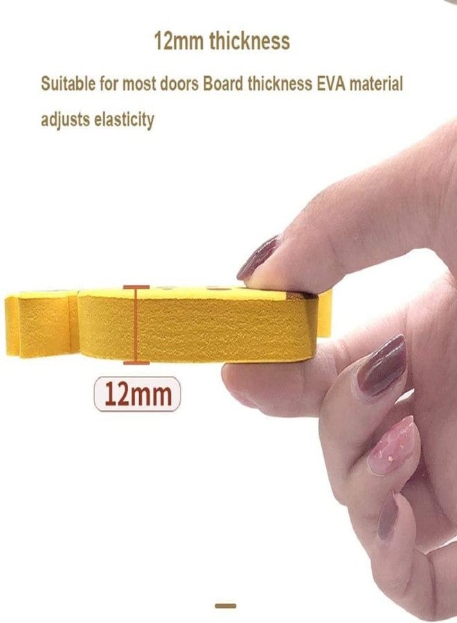 OLWICK® 4 Pcs Door Baby Finger Pinch Guards Baby Proof Doors Extra Soft Foam, Sleek Design, Child Safety, Baby Safety Finger Protectors, Noise Reduction and Shockproof (Random Pattern) - Image 5