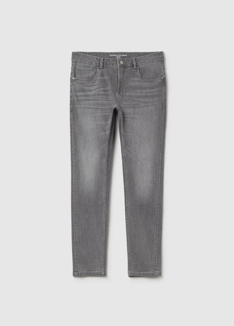 Ovs Skinny-Fit Jeans With Five Pockets