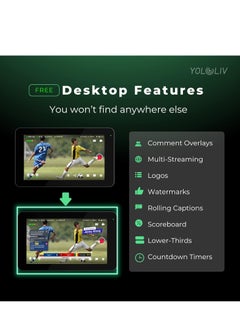 YOLOLIV YoloLiv YoloBox Mini Portable All-in-One Smart Live Streaming Encoder and Monitor  - Image 5
